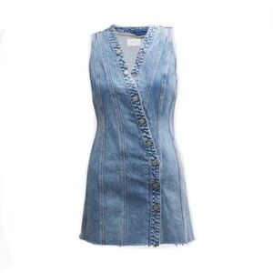 Rails Strand Dress in Cascade Denim Mini Dress size medium